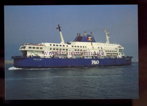 FE3047 - P&O Ferry - Pride of Kent , built 1979 - postcard