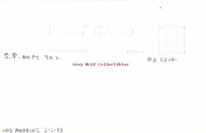 Railroad, Southern Pacific Engine # 902, RPPC