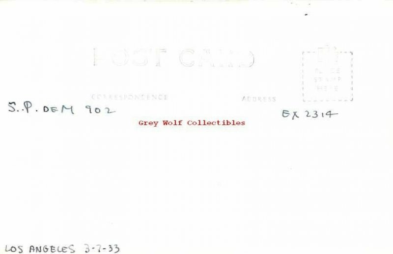 Railroad, Southern Pacific Engine # 902, RPPC