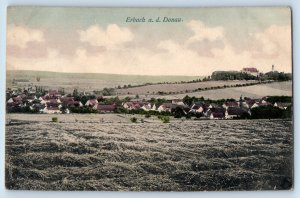 Erbach an der Donau Baden-Württemberg Germany Postcard General View c1910