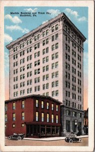Markle Banking And Trust Co Hazleton Pennsylvania Vintage Postcard C056