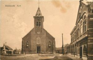 Vintage Postcard Kieldrecht Kerk Church Belgium East Flanders