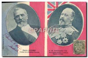 Old Postcard Emile Loubet French President of the Republic S King Edward VII ...