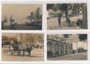 BASTIA et divers : +-1930, lot de 11 epreuves cpa, moretti - tres bon etat