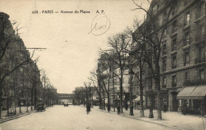 CPA Paris 14e (Dep.75) - Avenue du Maine (56462)