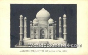 Alabaster Model of the Taj Mahal Agra, India 1938 