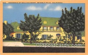 Residence of Wallace Berry Beverly Hills, CA, USA Unused 