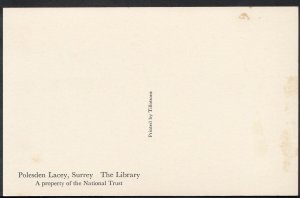 Surrey Postcard - The Library, Polesden Lacey  DP761