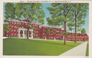 North Carolina Winston Salen Salem College Founded In 1771
