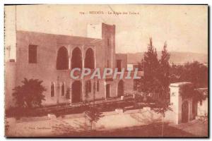 Old Postcard Meknes The rule tobacco