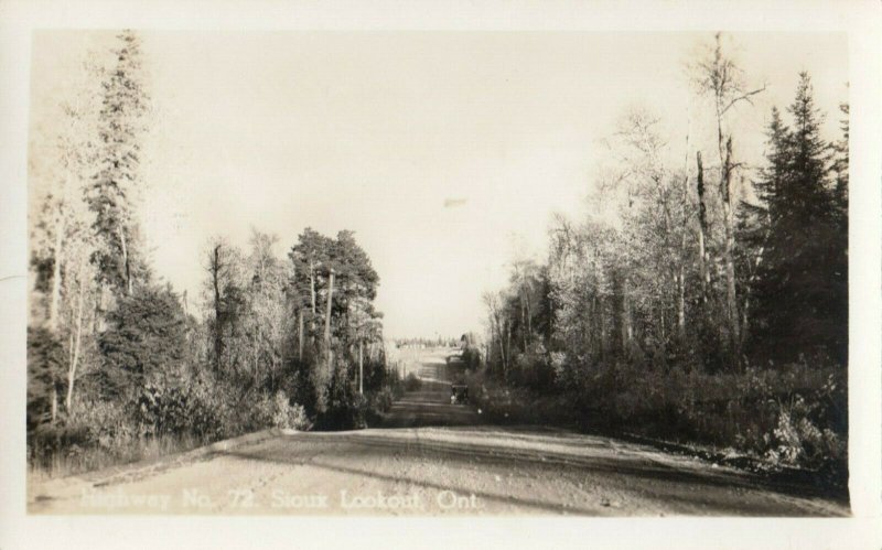 RP: SIOUX LOOKOUT , Ontario , Canada, 1940s : Highway # 72 ; #2