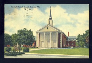 Dothan, Alabama/AL Postcard, First Methodist Church, 1962!