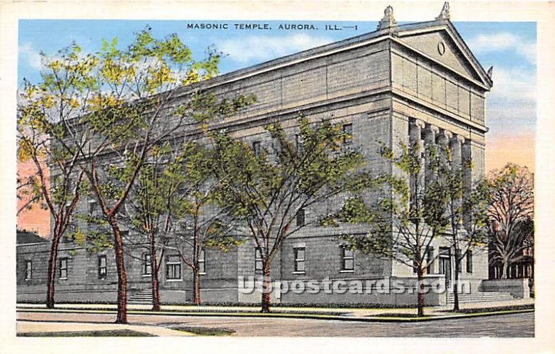 Masonic Temple - Aurora, Illinois IL  