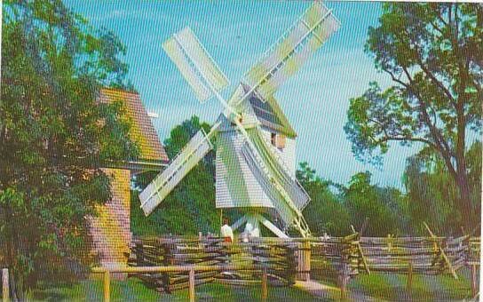 Robertson's Windmill Williamsburg Virginia 1965