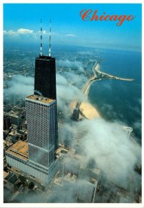 Illinois Chicago John Hancock Building and Water Tower Place