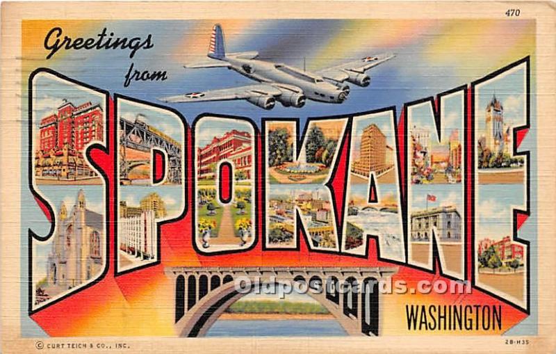 Spokane, Washington, WA, USA 1943