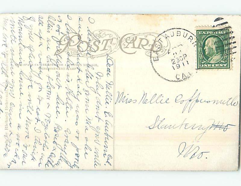 Divided-Back FERRY BUILDING San Francisco California CA H6952