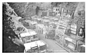 Restaurant En Teotihuacan Mexico 'La Gruta' #2230 Real Photo Postcard