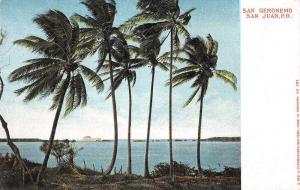 San Juan Puerto Rico San Geronemo Scenic View Postcard J48579