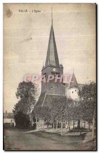 Old Postcard The Church Tille