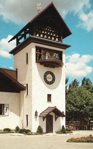 Frankenmuth Bavarian Inn Glockenspiel Tower Michigan Structure Vintage Postcard