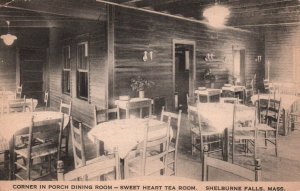 Shelburne Falls, Massachusetts - Porch Dining Room - Sweet Heart Tea Room