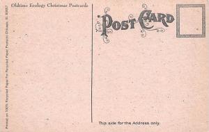 Christmas Postcard Old Vintage Antique Post Card Reproduction