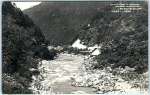 c1920s Nakayama Hichiri Japan Naka Bridge Shichiri Nakahashi Finest Scenery A54