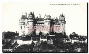 Old Postcard Chateau de Pierrefonds North Coast