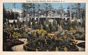 Flower Gardens, Georgian Court in Lakewood, New Jersey