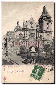 Postcard Ancient Church St Remy Dieppe