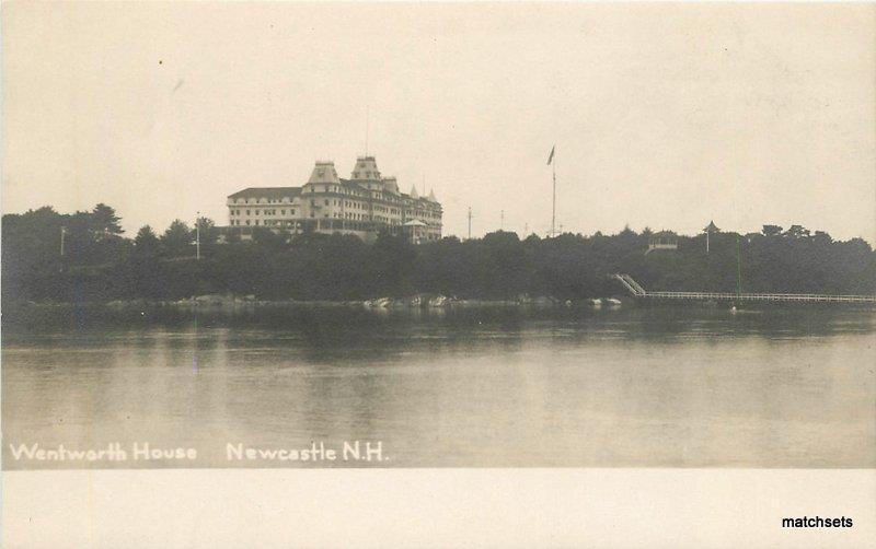 C-1905 Wentworth House Newcastle New Hampshire RPPC Real photo postcard 5722