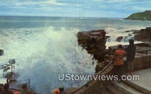 Thunder Hole in Mt. Desert Island, Maine