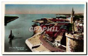 Old Postcard La Rochelle La Rade