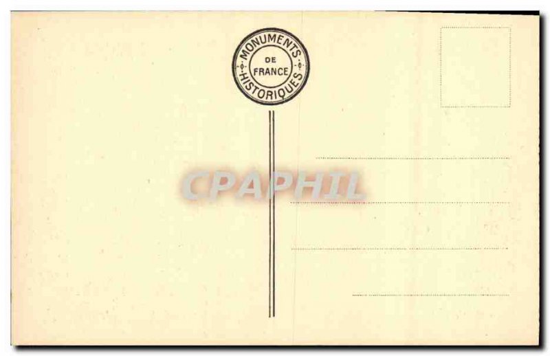 Old Postcard Basilique St Nazaire Carcassonne Cite Nave