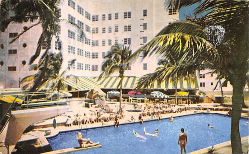 Miami Beach, Florida Postcard The Caribbean Hotel