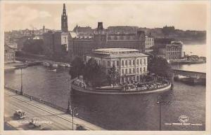 Sweden Stockholm Scromsberg Real Photo