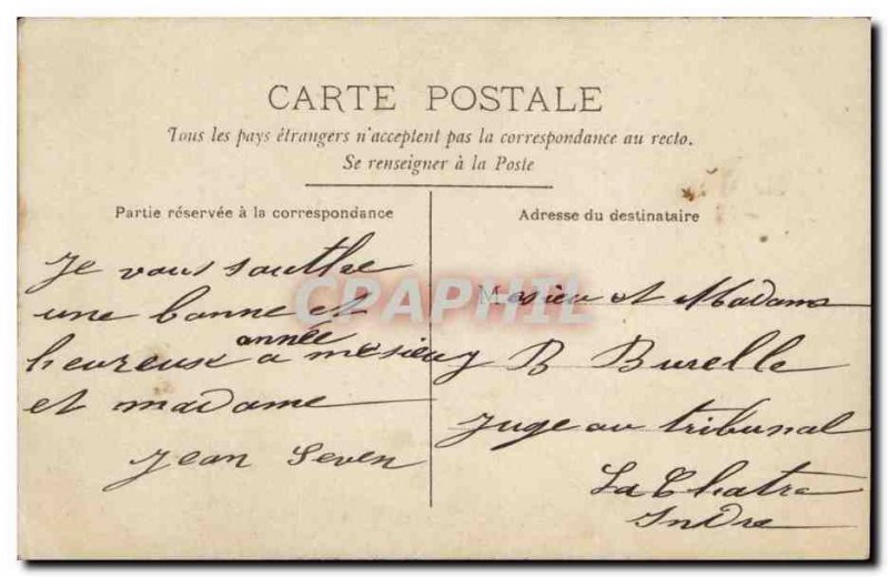 Old Postcard Fancy Man 1 January