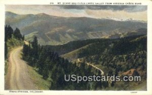 Mt Evans, Clear Creek Valley - Idaho Springs, Colorado CO