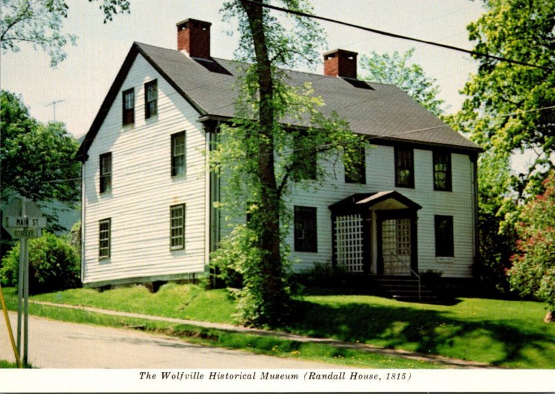 Canada Nova Scotia Wolfville Randall House Built 1815