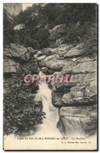 Old Postcard Gorges Du Loup Chasm