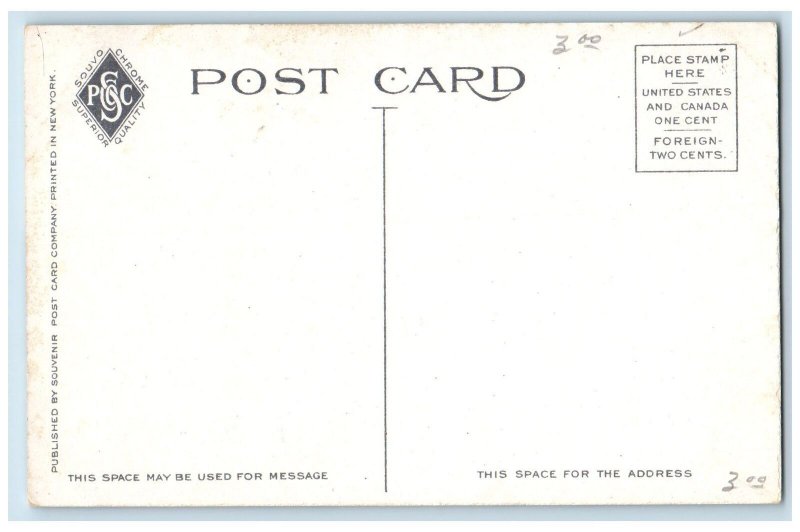 c1950's US Post Office Building Horse Carriage Dirt Road Cleveland OH Postcard 