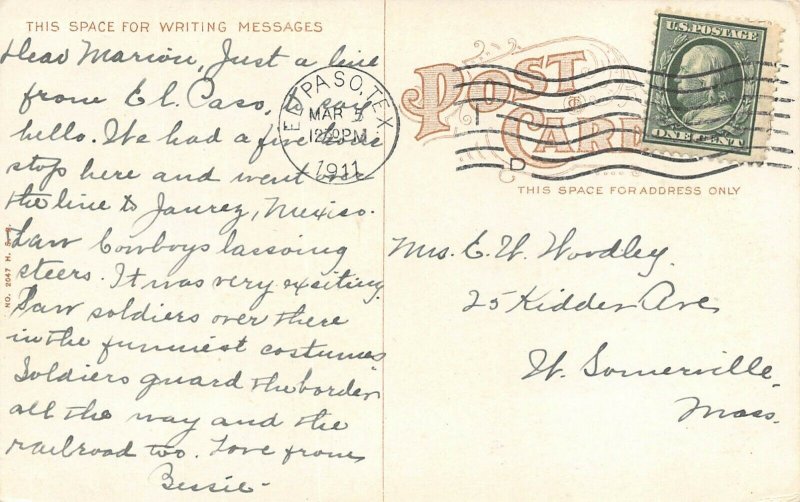 LP82    El Paso  Texas Postcard Providence Hospital