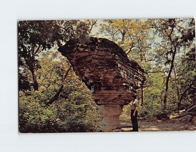 Postcard Pivot Rock, Eureka Springs, Arkansas