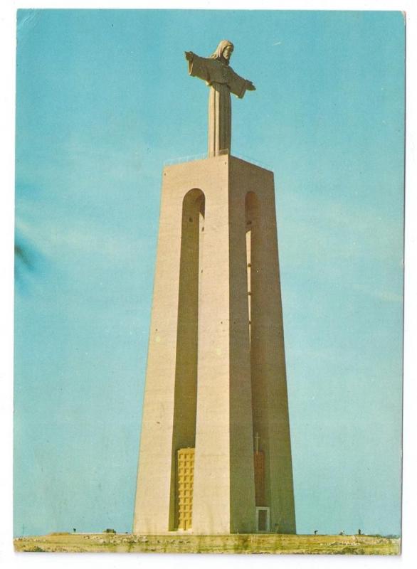 Lisboa Lisbon Cristo Rei Christ Monument Portugal 1969