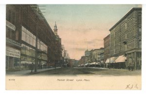 MA - Lynn. Market Street circa 1900