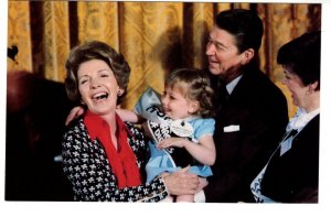 First Lady Nancy Reagan, President, Poster Child, White House, Washington, 1981