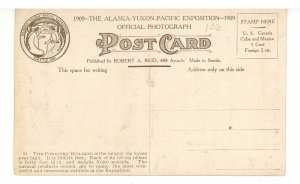 WA - Seattle. 1909 Alaska-Yukon-Pacific Exposition, Forestry Building
