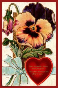 Flower Valentine Series #3 - Embossed - [MX-983]