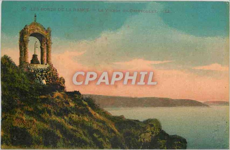 Old Postcard EDGES OF-Rance The Virgin of GRINVOLLET